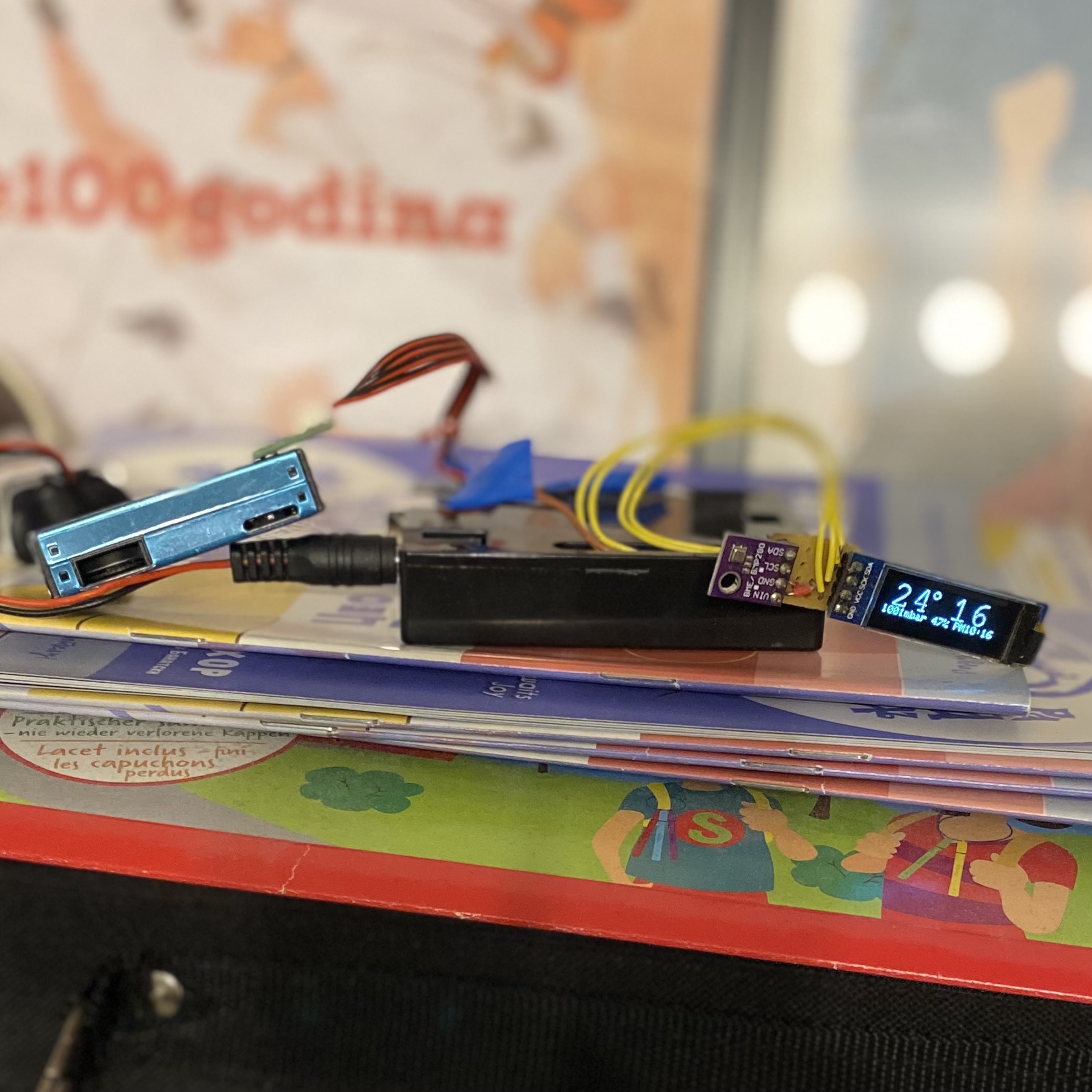 Arduino meteorološka stanica – senzori i displej